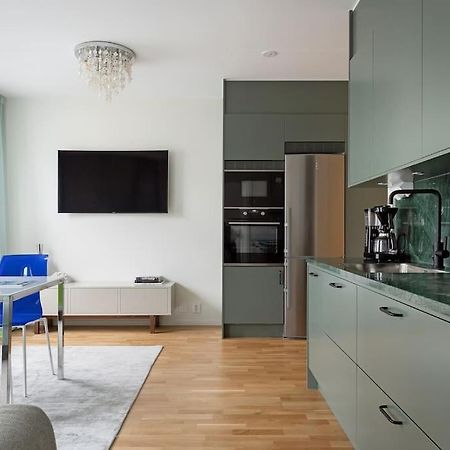 Modern Elegance I Hagastaden Apartment Stockholm Ngoại thất bức ảnh