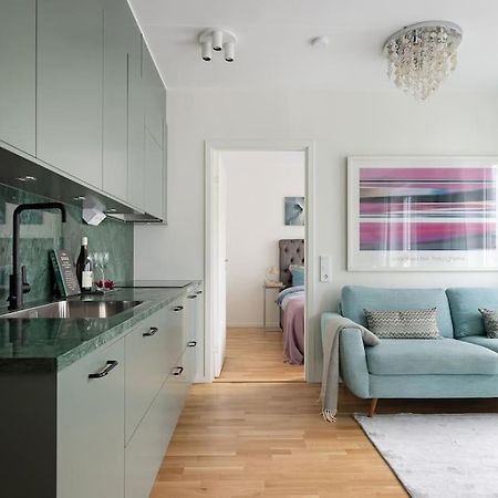 Modern Elegance I Hagastaden Apartment Stockholm Ngoại thất bức ảnh