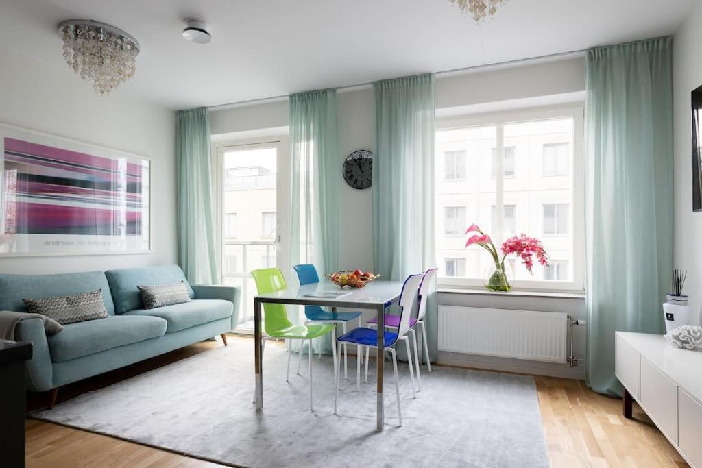 Modern Elegance I Hagastaden Apartment Stockholm Ngoại thất bức ảnh