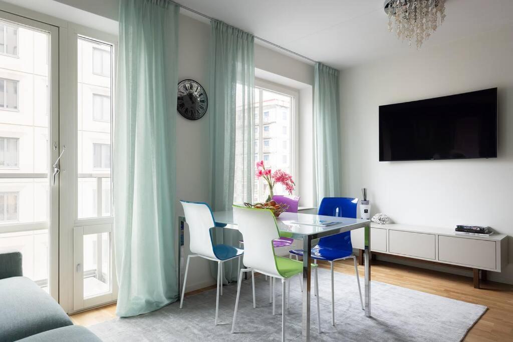 Modern Elegance I Hagastaden Apartment Stockholm Ngoại thất bức ảnh