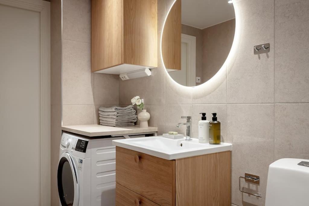 Modern Elegance I Hagastaden Apartment Stockholm Ngoại thất bức ảnh